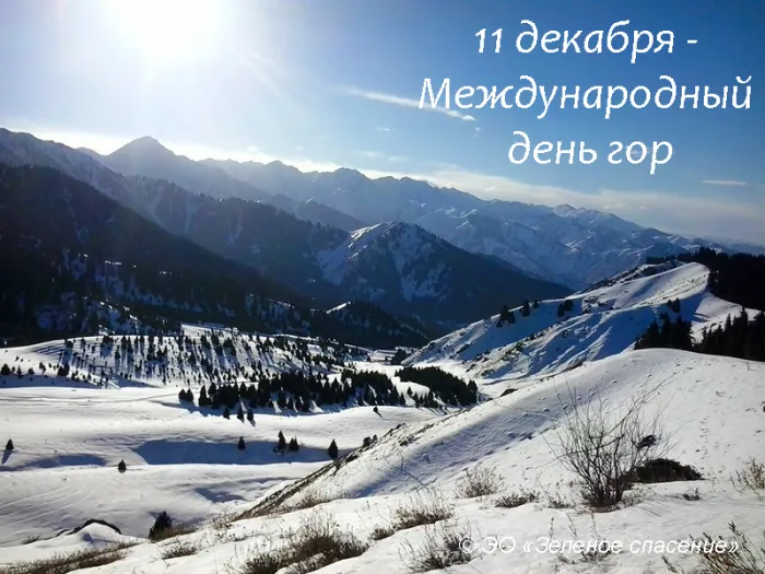 Международный день гор 11 декабря 2023 (20 картинок и открыток). Красивые открытки с Днём гор