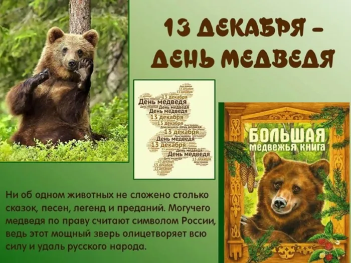 Картинки и открытки с Днем медведя. Картинки с надписями на День медведя