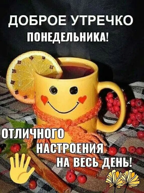 Картинки Доброе утро понедельника. Красивые картинки Доброе утро понедельника