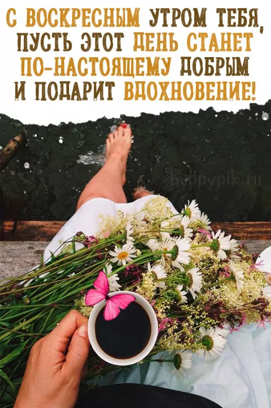 Красивые картинки с Добрым утром воскресенья. Красивые картинки Доброе утро воскресенья