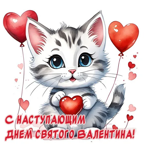 Картинки с наступающим Днем святого Валентина. С наступающим Днем всех влюбленных 14 февраля: прикольные картинки