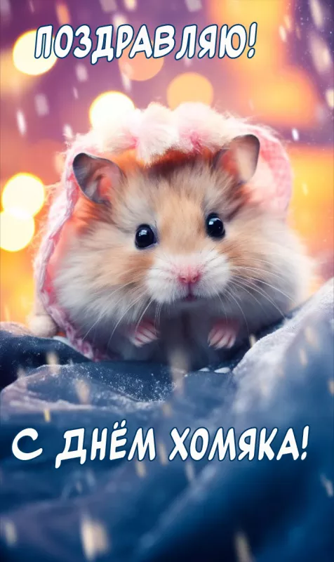 Картинки с Днём хомяка. Прикольные картинки с надписями на Всемирный день хомяка