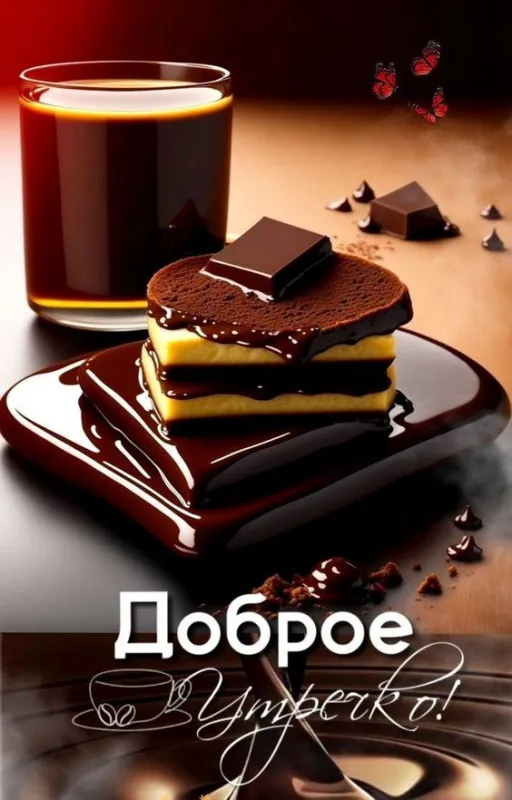 Красивые и прикольные картинки с Днем шоколада. Доброе шоколадное утро - красивые картинки с шоколадом
