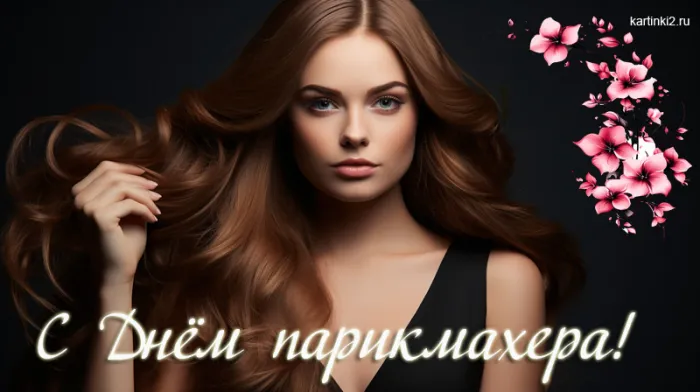 Красивые картинки с Днем парикмахера