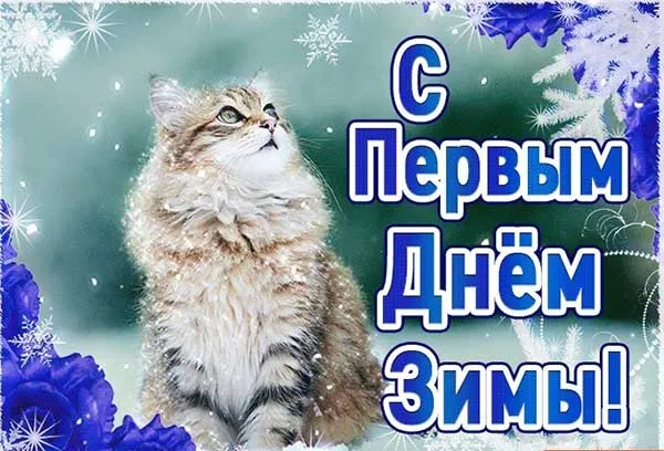 Картинки с Первым днём зимы. Красивые и новые картинки с Первым днём зимы