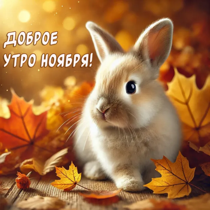 Картинки Доброе утро ноября. Прикольные картинки с Добрым утром ноября