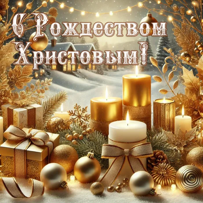 Красивые картинки с Рождеством Христовым