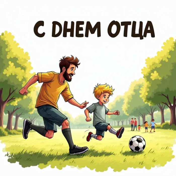 Международный день отца — красивые и прикольные картинки . С Днём отца: смешные и прикольные открытки для папы