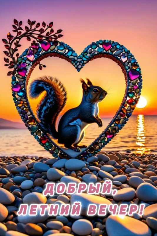 Добрый летний вечер — красивые картинки и открытки. Красивые картинки "Добрый летний вечер" — атмосфера лета и тепла