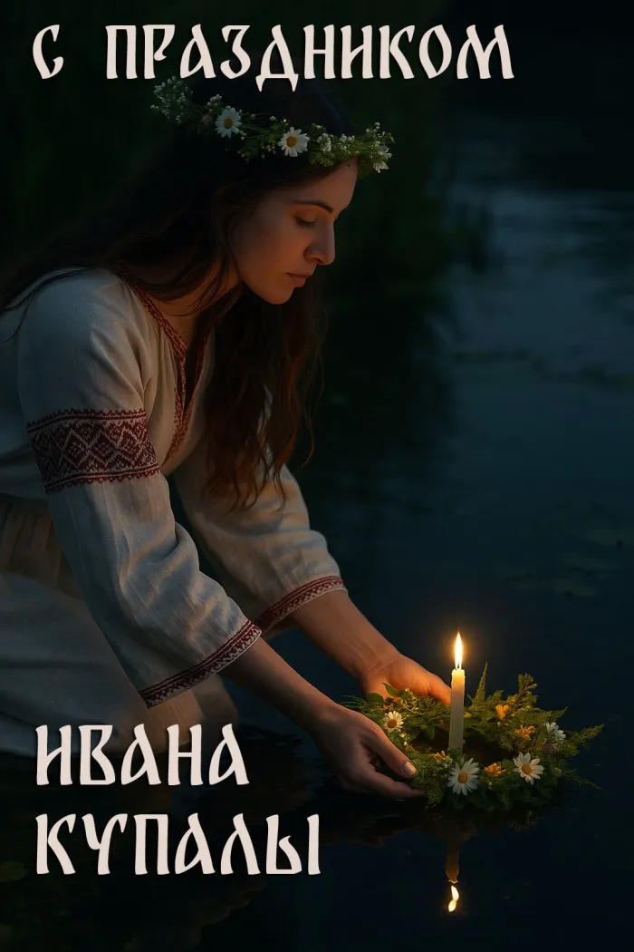 Иван Купала-2025: красивые открытки