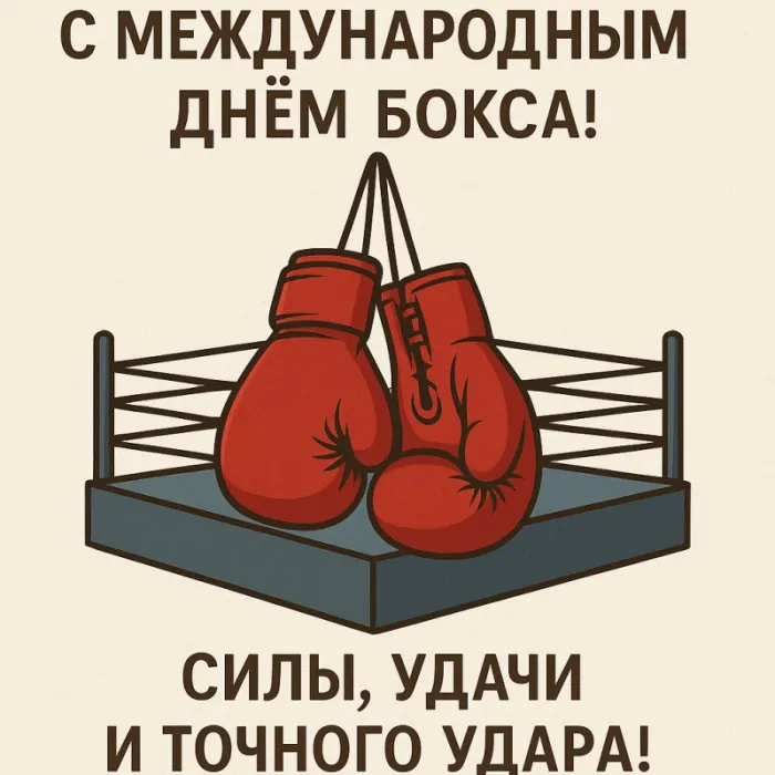 Картинки и открытки на Международный День бокса — скачать бесплатно. С Днём бокса — картинки с надписями и пожеланиями