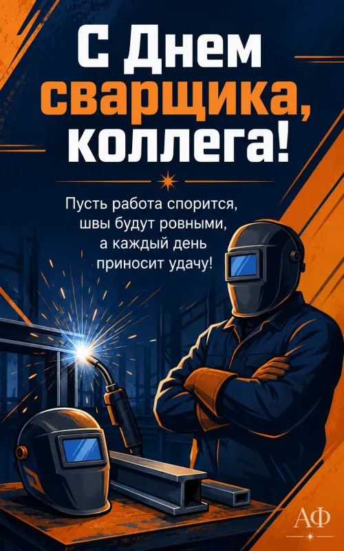 Картинки с Днем сварщика. Картинки с Днем сварщика для коллеги и друга