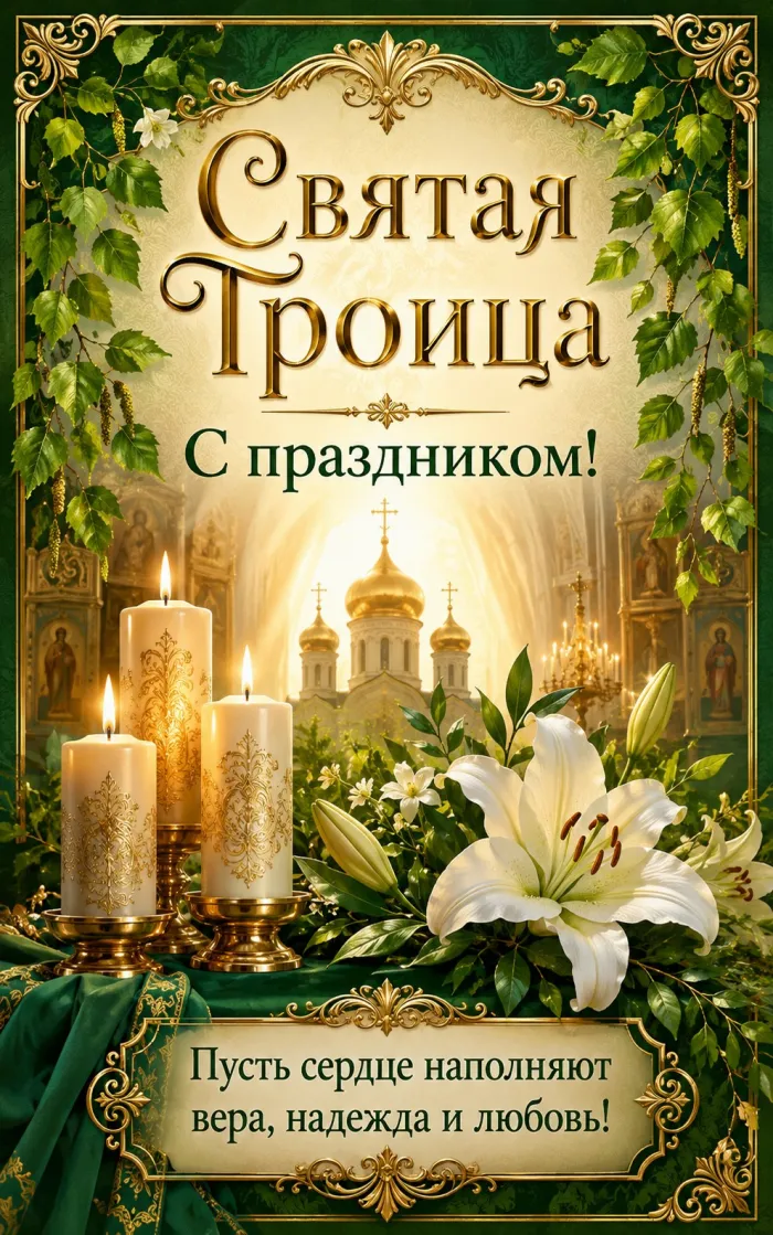 Красивые картинки со Святой Троицей