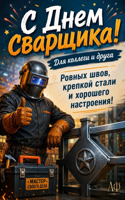 Картинки с Днем сварщика. Картинки с Днем сварщика для коллеги и друга
