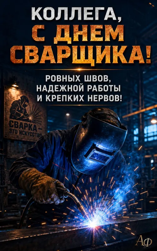 Картинки с Днем сварщика. Картинки с Днем сварщика для коллеги и друга