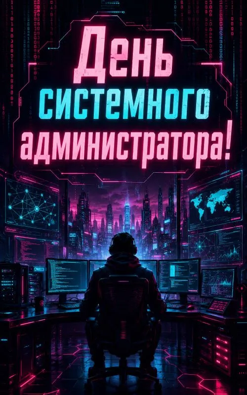 Открытки с Днем системного администратора. Красивые открытки и картинки с Днем системного администратора