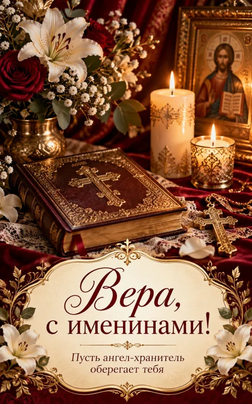 Открытки с Днем Веры, Надежды, Любови и матери их Софии. Открытки с именинами и Днем ангела Веры, Надежды, Любови и Софьи