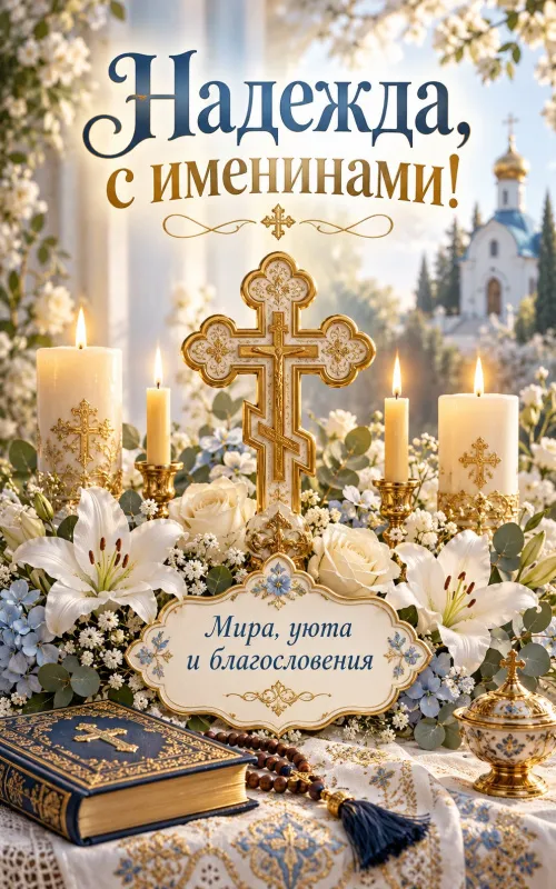Открытки с Днем Веры, Надежды, Любови и матери их Софии. Открытки с именинами и Днем ангела Веры, Надежды, Любови и Софьи